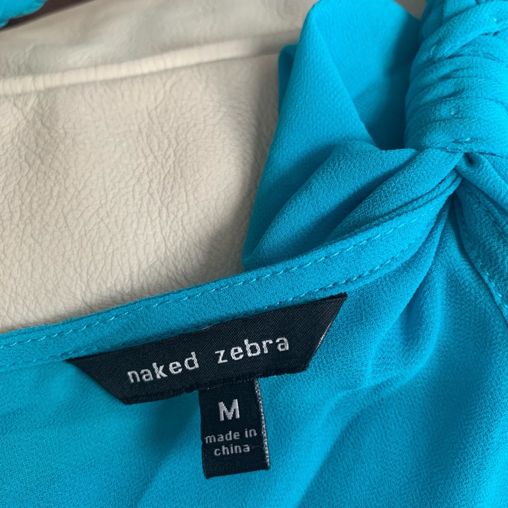 “Naked Zebra” Blouse | Size Medium - Picture 3 of 3